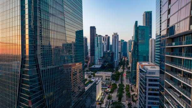 I grattacieli di Brickell, il distretto finanziario di Miami
